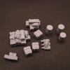 1/72 Scale Oil Drum Supply and Equipment Model Resin Architectural Diorama Kits Wooden Box for
