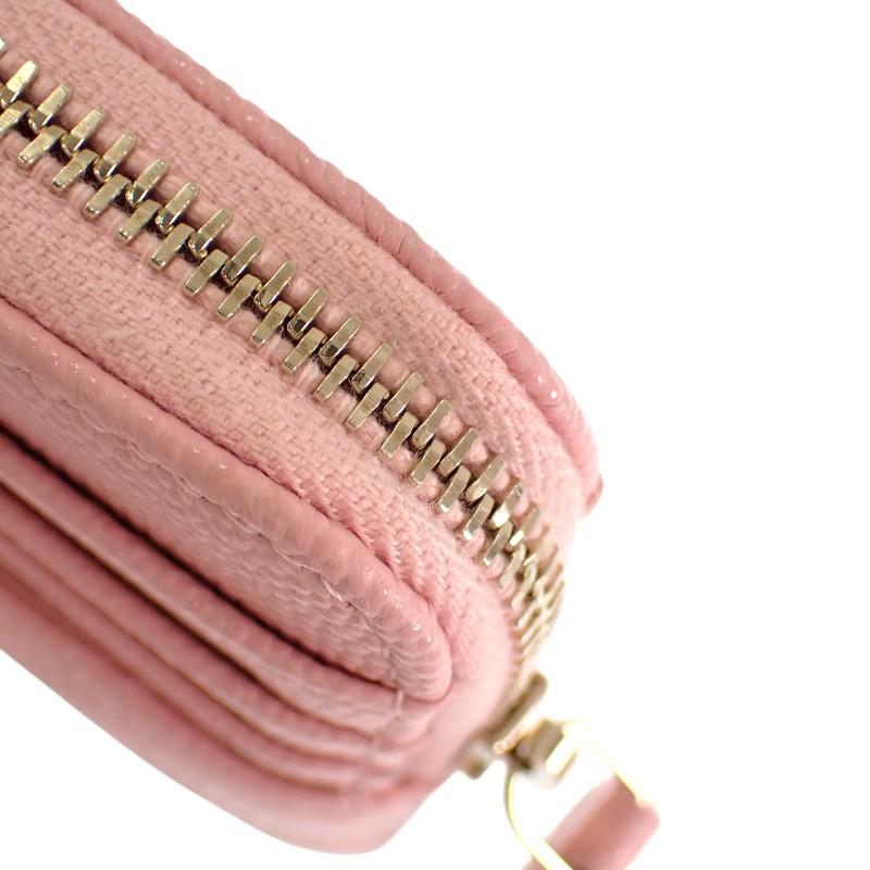 Chanel AP2061_B10583_U2360 Coin Case Pink Caviar Skin Women