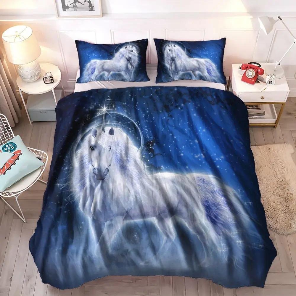 

Comforter Riding Horse Horse Dream Walker Bedding Set Horsing Brown Horse Comforter Set Queen Sizegifts For Horse Comforter (quilt)-EU Single(135*200cm)3pcs