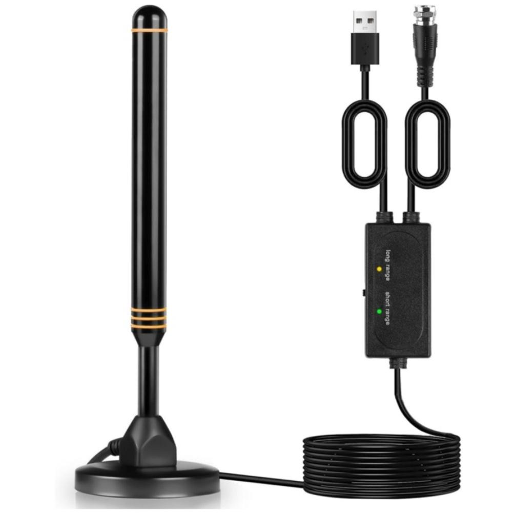 

ABS Digital TV Antenna Indoor/Outdoor TV Antenna 1000 Miles Range 4K HD Signal Booster With 5M Cable TV Tools Accessories