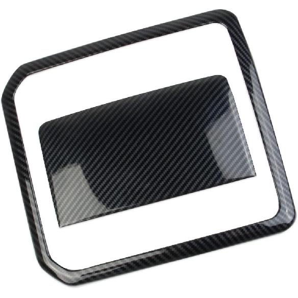 Carbon Fiber Interior Roof Reading Light Lamp Cover Trim Accessories for Toyota Tundra 2022+ Sequoia 2023+ Tacoma 2024+ 4Runner 2025+