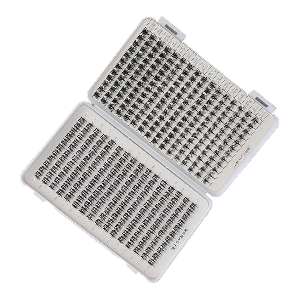 Individual Eyelashes Cluster Mixed DIY Realistic Portable Individual Lash Extensions for Dating