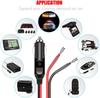 GTIWUNG 2 Pcs Car Cigarette Lighter for /24V Car Cigarette Lighter Extension Cable Cigarette