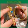 Light Luxury Gold Plated Geometric Bracelet For Women Gift Valentines Day