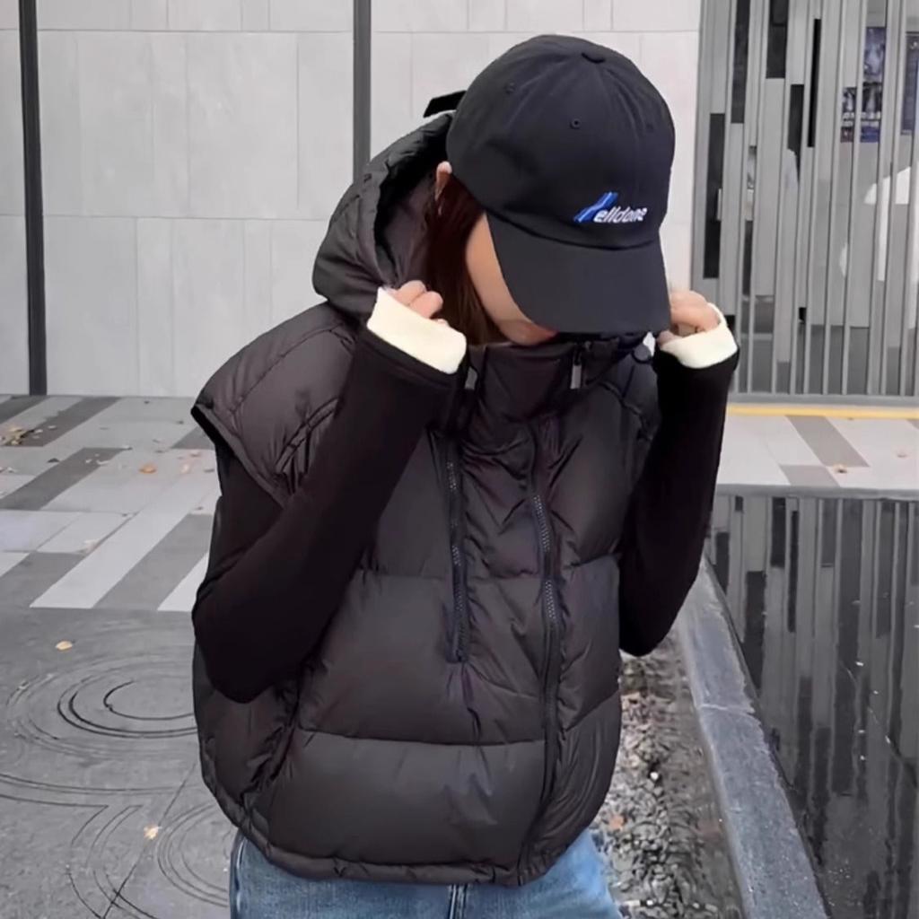 European products new design cotton vest women wear new winter thickened warm fashion foreign style vest