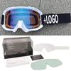 Outdoor Cycling Goggles Mountain Bike Dirt ATV Snowboarding Windproof Sport Sunglasses With Interchangeable Lenses