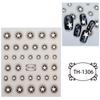 New Year Nail Art Stickers Bronzing Year of the Dragon Chinese Style Mahjong Cartoon Nail Stickers Decoration