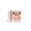 Cat Stamp Square Wooden Rubber Stamp for Card Making Planner Scrapbooking