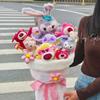 Valentine's Day Kitty Plush Bouquet: Perfect Gift for Girlfriend or Bestie
