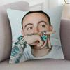 Singer Mac Miller Game For Cartoon Print Peripheral Pillow Case Cushion Cover Home Decor Birthday Gift Pillowcover