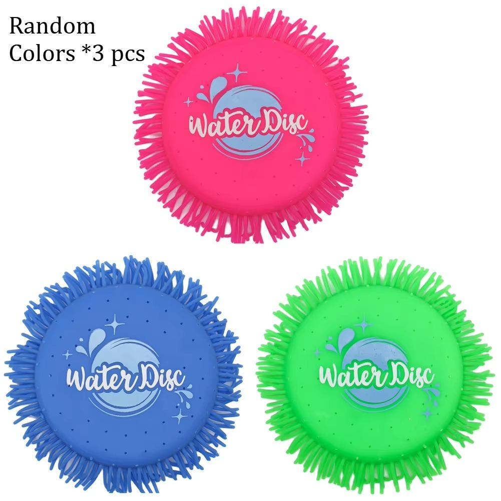 Sponge water-absorbing flying saucer, beach water toys, outdoor multi-person interactive products absorbing water flying saucer