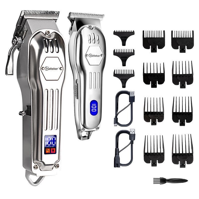 Men's Hair Clipper Professional Hair Trimmer Barber Clipper Set
