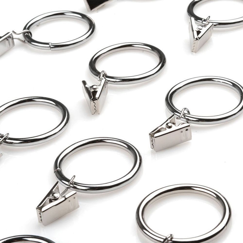 Accessories Stainless Steel Roman Hook Curtain Rings Clamp Curtain Curtain Hook Curtain Clips