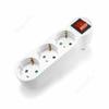 EU Electrical Socket Witch 2 Pin 4.8mm European Standard Adapter Expansion Socket Power Extension Plug Converter