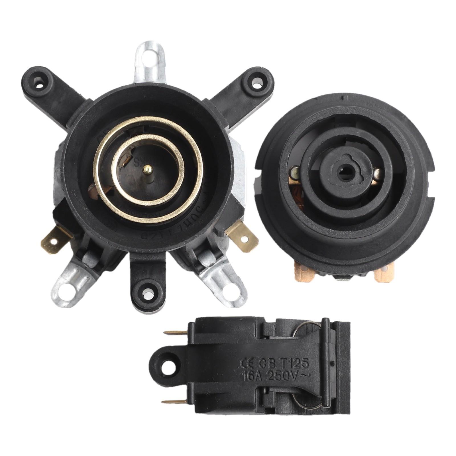

Replacement Socket Kit for Electric Kettle Thermostat Switch Connector 3 Pieces