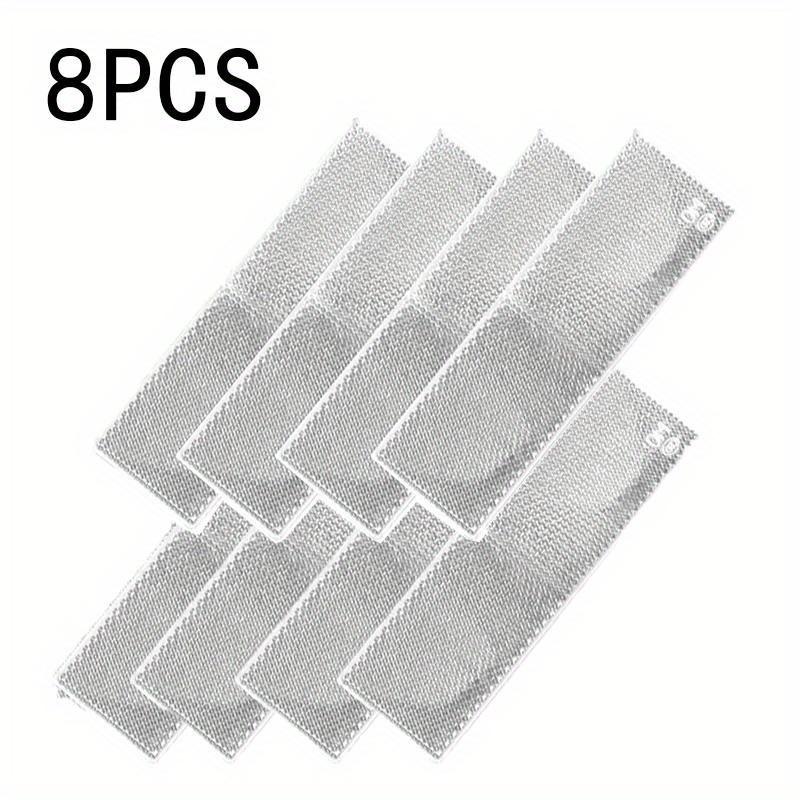 8pcs Auto Reflective Stickers Safety Warning Sticker Tapes Waterproof High Intensity Night Visibility Adhesive For Car Truck