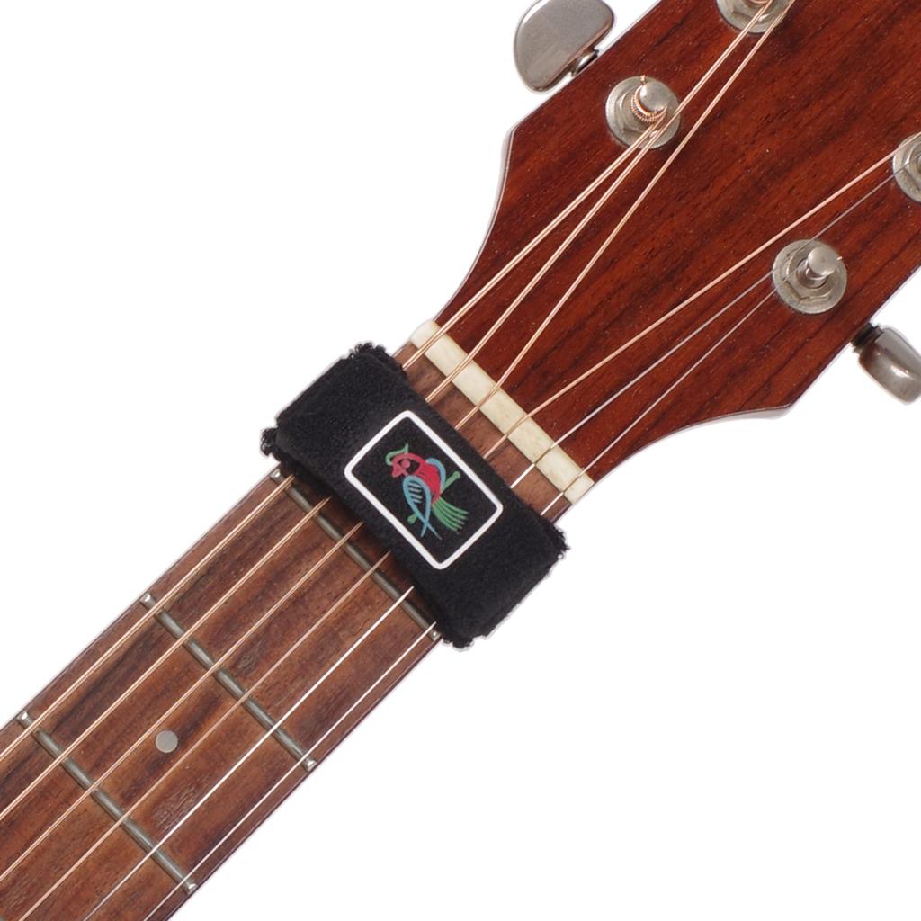 Guitar Strings Muter Fretboard Muter Assistant Guitar Beam Tape Fretboard Muting Wrap Guitar String Mute Noise Reducer
