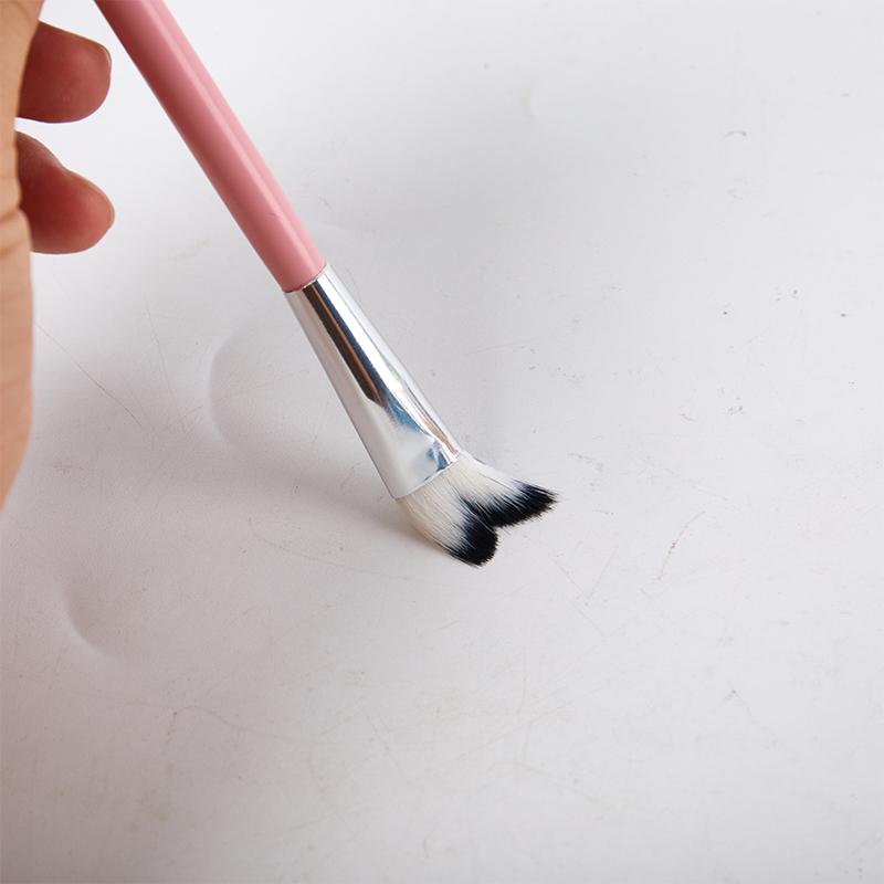 Pincel de sombra para nariz Pincéis de maquiagem de contorno angular Olho Nariz Silhueta Sombra Cosméticos Mistura Corretivo Pincel Ferramentas de maquiagem