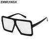 Ochelari de Soare Supradimensionați Noi Femei Bărbați Lux Designer Vintage Ochelari de Soare Femeie Bărbat Cadru Mare Negru Ochelari