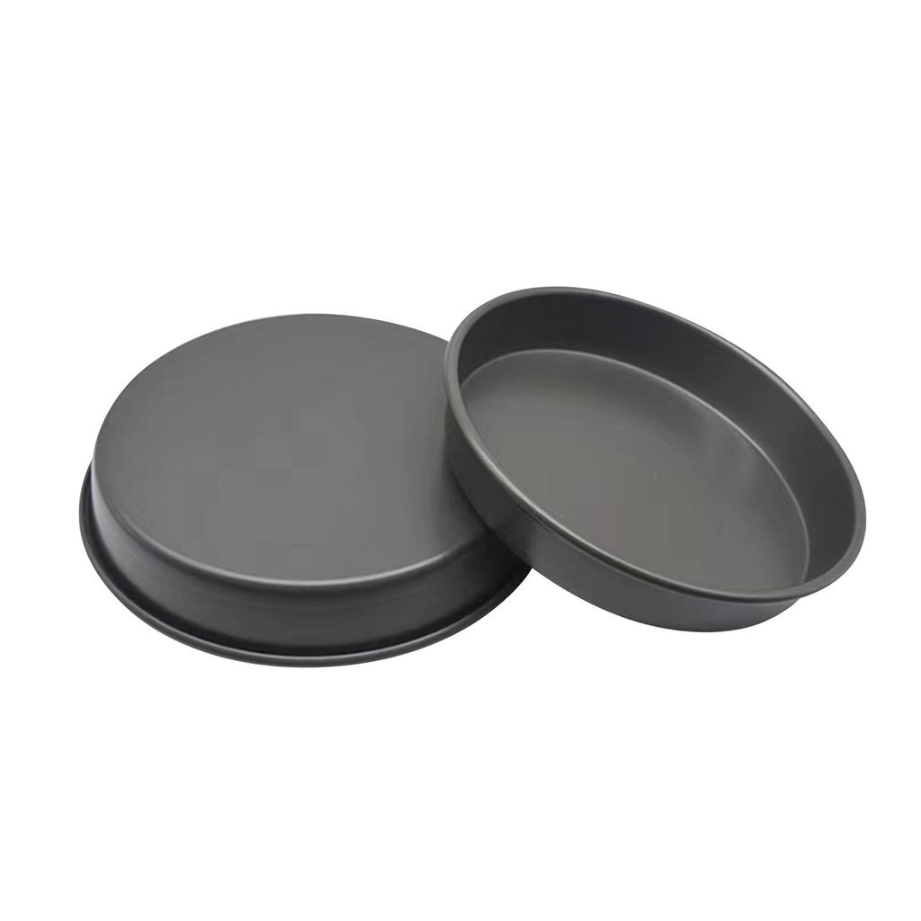 Rund Bakeplate, Pizzabrett, Ovn, 6/7/8/9 Tommer Husholdningskake Bakeverktøy