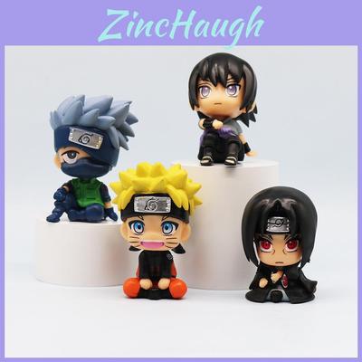 Figurka Naruto z PVC w pozycji siedzącej Kolekcjonerski Model Anime Do Dekoracji Samochodu