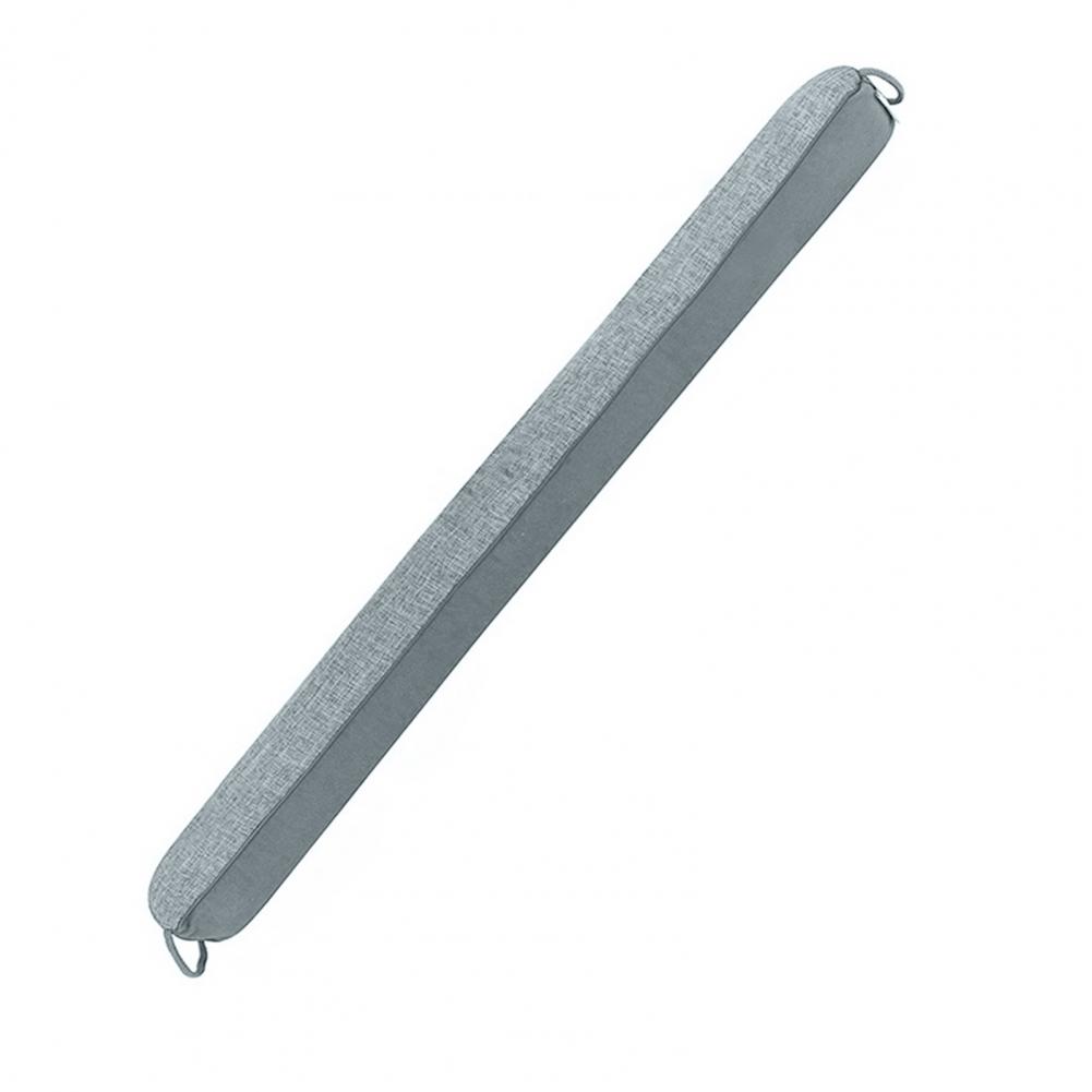 Door Seal Strip Door Drafts Stopper Soundproof Door Draft Stopper for Blocking Air Noise Weighted Under-door Snake for Front темно-серого