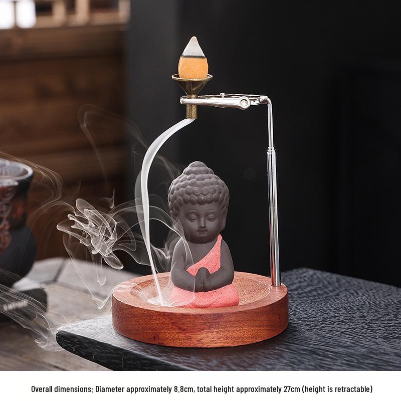 Zen Style Indoor Inverted Incense Burner - Creative Home Decoration Incense Holder