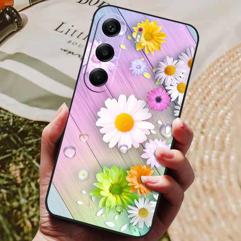 Etui dla Tecno Camon 40 40Pro 4G Miękkie Silikonowe Luksusowe Wstrząsoodporne Etui dla Camon 40 Pro CM5 CM6 TPU Coque Słodki Kot Funda Shell