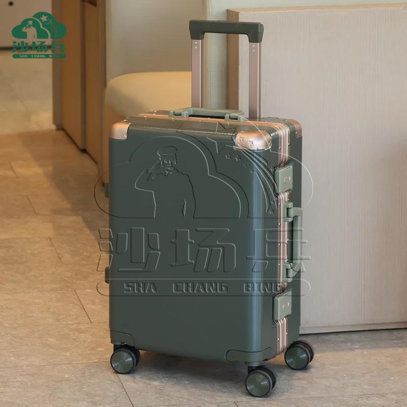 Aluminum Frame Hardshell Travel Luggage