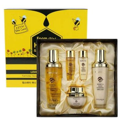 Honey & Gold Essential Skin Care Set 5items +RANDOM GIFT