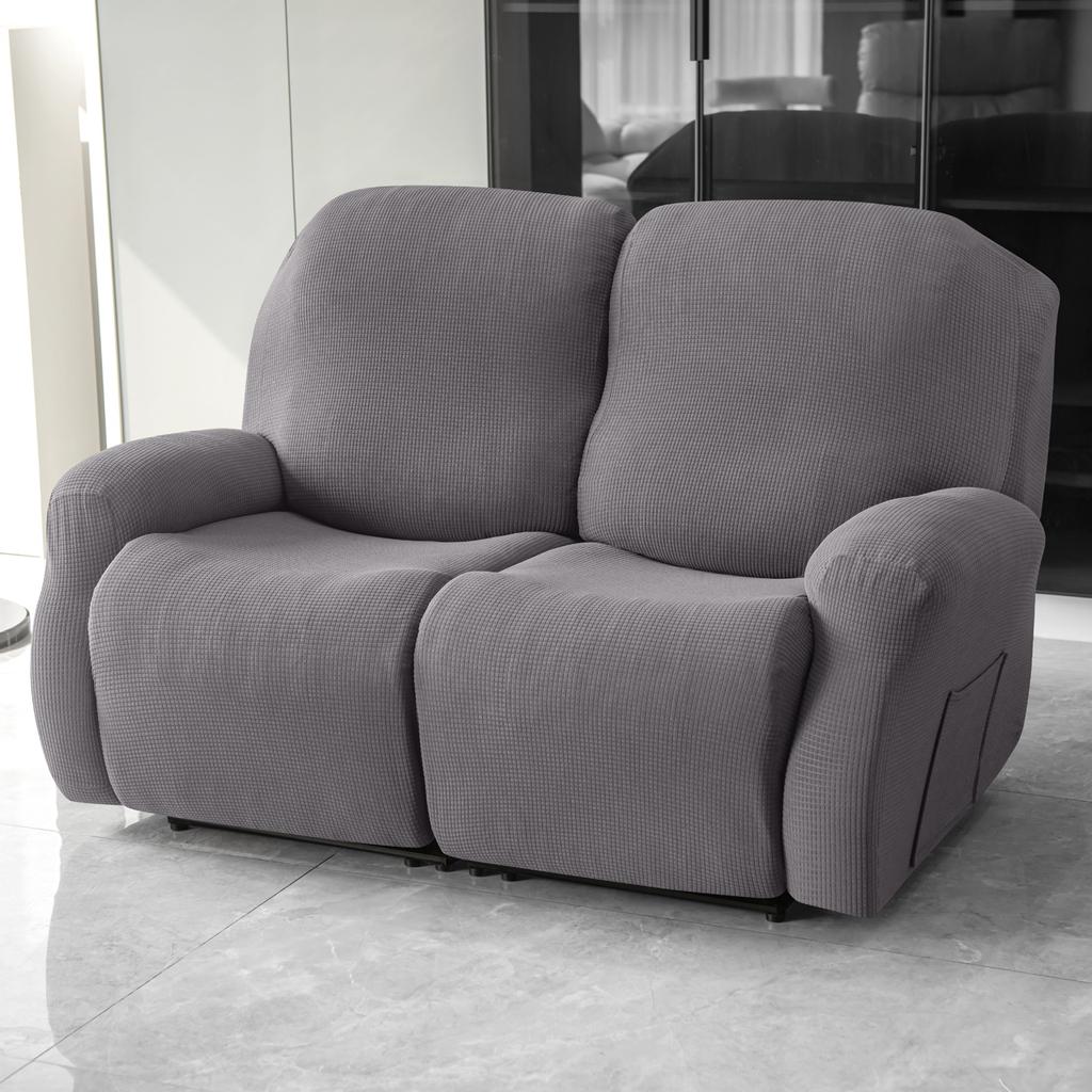 Water Repellent Recliner Sofa Cover Stretch Jacquard Slipcover Washable Relax Armchair Cover