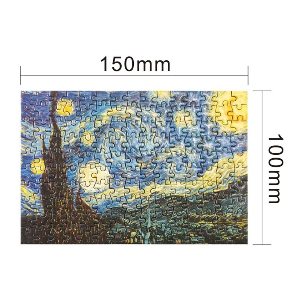 Veemoon Puzzle De 150 Piezas En Tubo De Ensayo - Rompecabezas Mini De Obras De Arte Famosas Para Adultos, Ideal Para Relajarse Y Reducir El Estrés