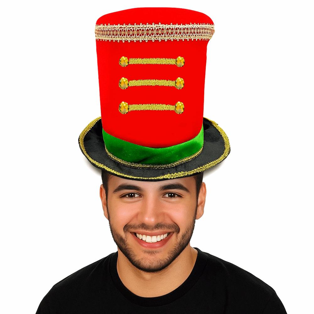 Plastic Glitter Sequin Christmas Hat Comfortable Christmas Party Cap Christmas Welcome Hat Adult