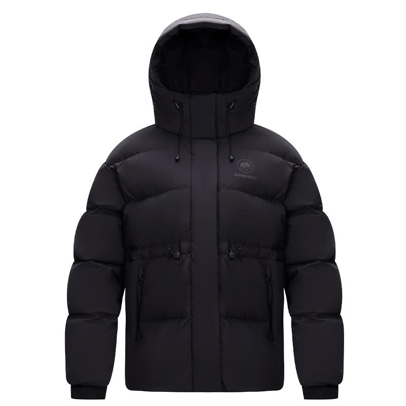 Panda Camel Series Women's Short Hooded Down Jacket