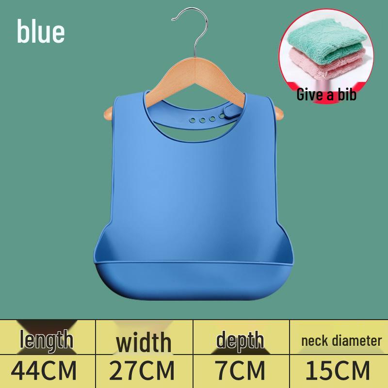 Waterproof Silicone Bib for Adults: Ideal for Elderly Mealtime