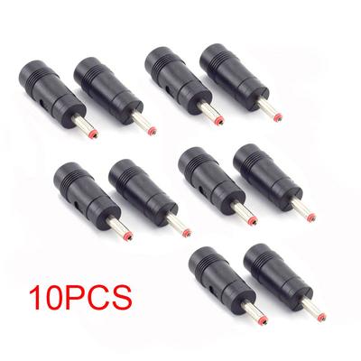 10pcs 3.5mm*1.35mm Male To 5.5mm*2.1mm Female Plug  DC Power Connector Adapter Laptop AC DC Jack Adaptor