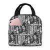 American Music Rapper Snoop Dogg Insulated Lunch Bag for Kids School Cooler Thermal Food Box Tote Portable Lunch Boxes Container