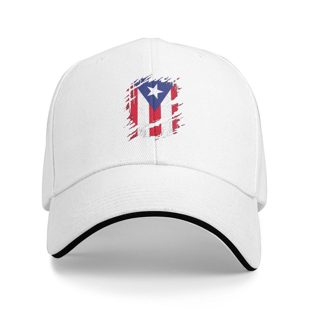 Puerto Rico Flag Print Cap Outdoor Baseball Caps Snapback Adjustable Cap Luxury Hat Polychromatic Winter Hat Men's Hats Women's