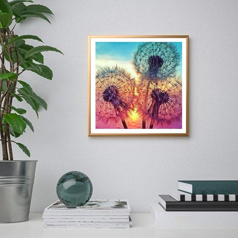 DIY 5D Diamond Painting Sunset Diamond Embroidery Drifting Bottle Cross Stitch Full Round Drill Resin Home Decor Art Gift