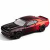 Electroplated 1/32 Alloy Dodge Hellcat Sports Car Model with Light and Sound Effects Collection Miniature Voiture Diecast Toy Vehicle