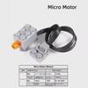 ML Micro Motor & Battery Set for Lego Tech MOC: Remote Control & Building Block Accessories