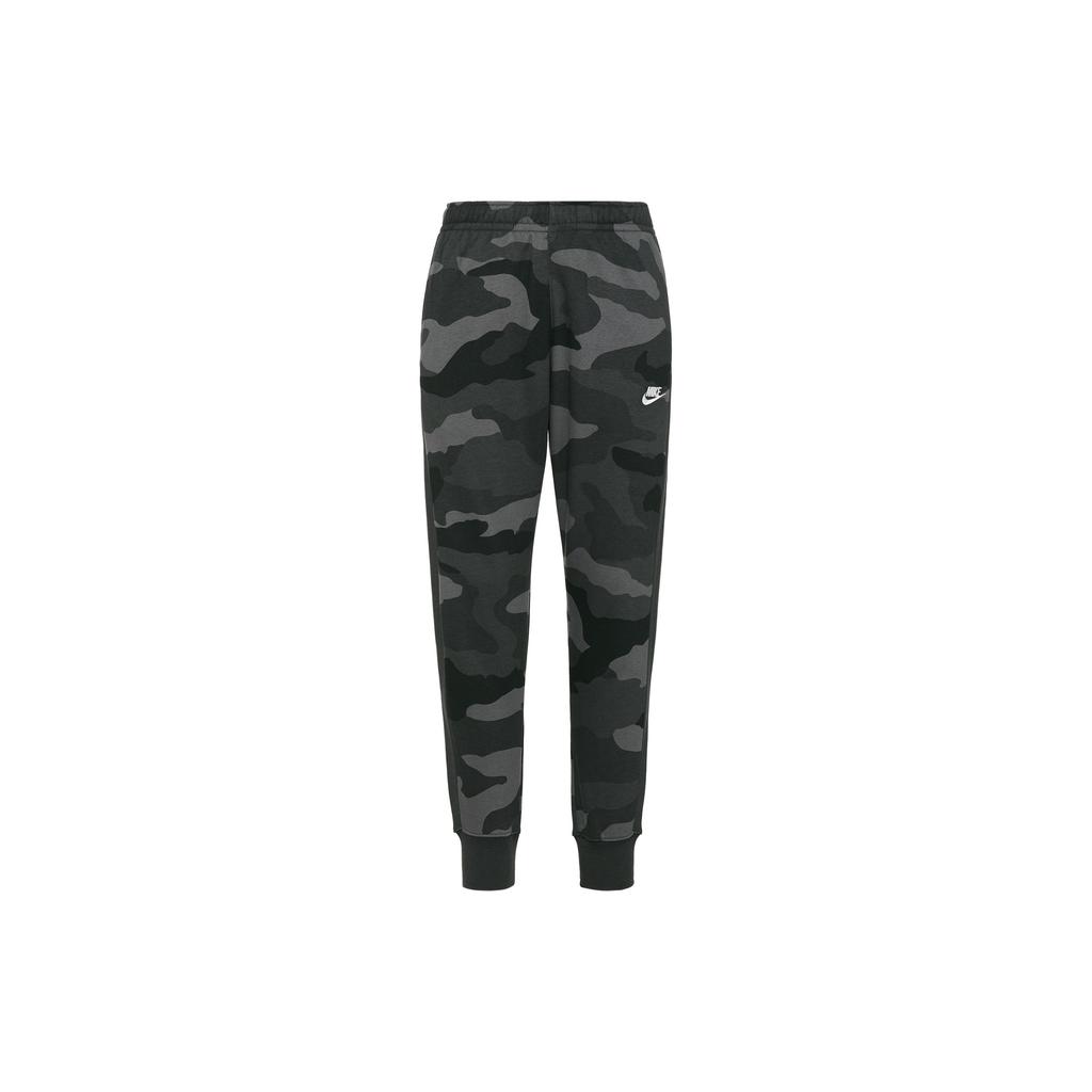 Nike Camouflage Tapered Fit Sports Trousers Men Bottoms Gray BV3629-021