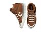 Converse Scarpe da Skateboard per Bambini Pro Blaze Strap Comode High top Kaki Marrone 672121C