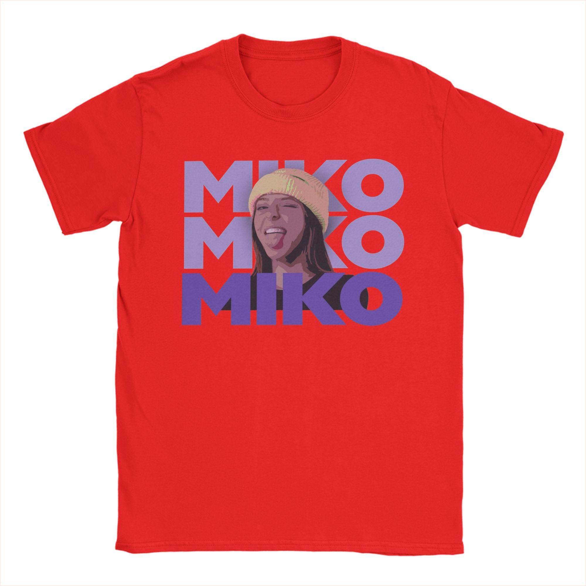 Singer Young Miko Rapper T Shirt for Men 100 Cotton Vintage TShirt Round Collar Tees Short Sleeve Tops Summer S