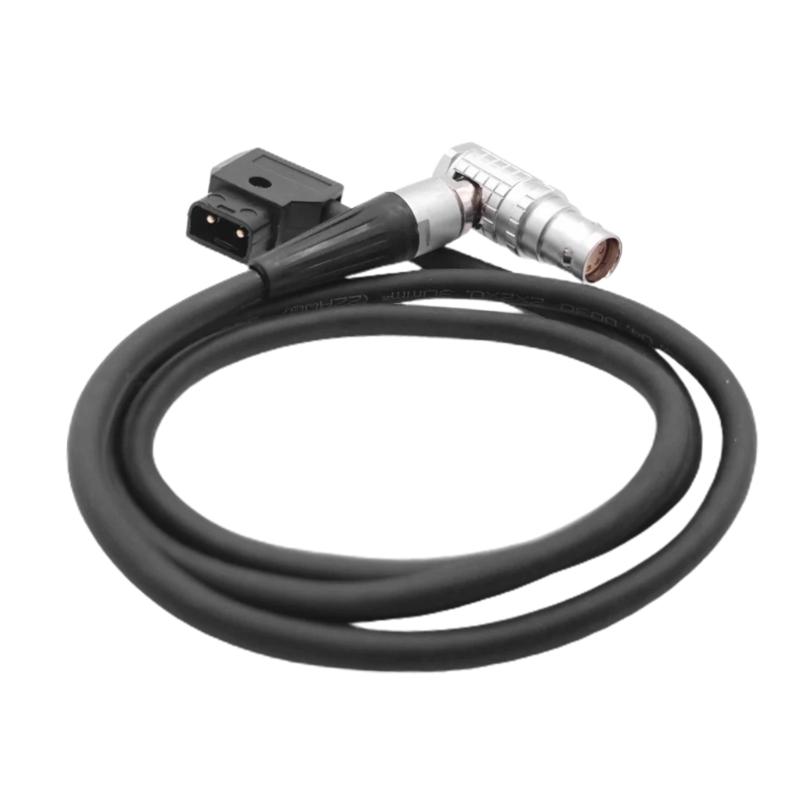 D Tap to 2B 8 Pin Right Angle Female Power Cable for  Amira Camera Battery Conversion Cable Accessories 60cm