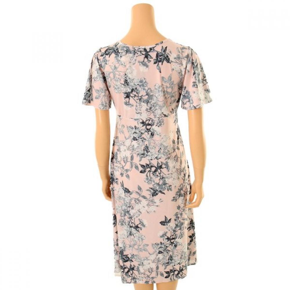 Venus Luxurious Print Orhwa Cup Dress Ogn9337