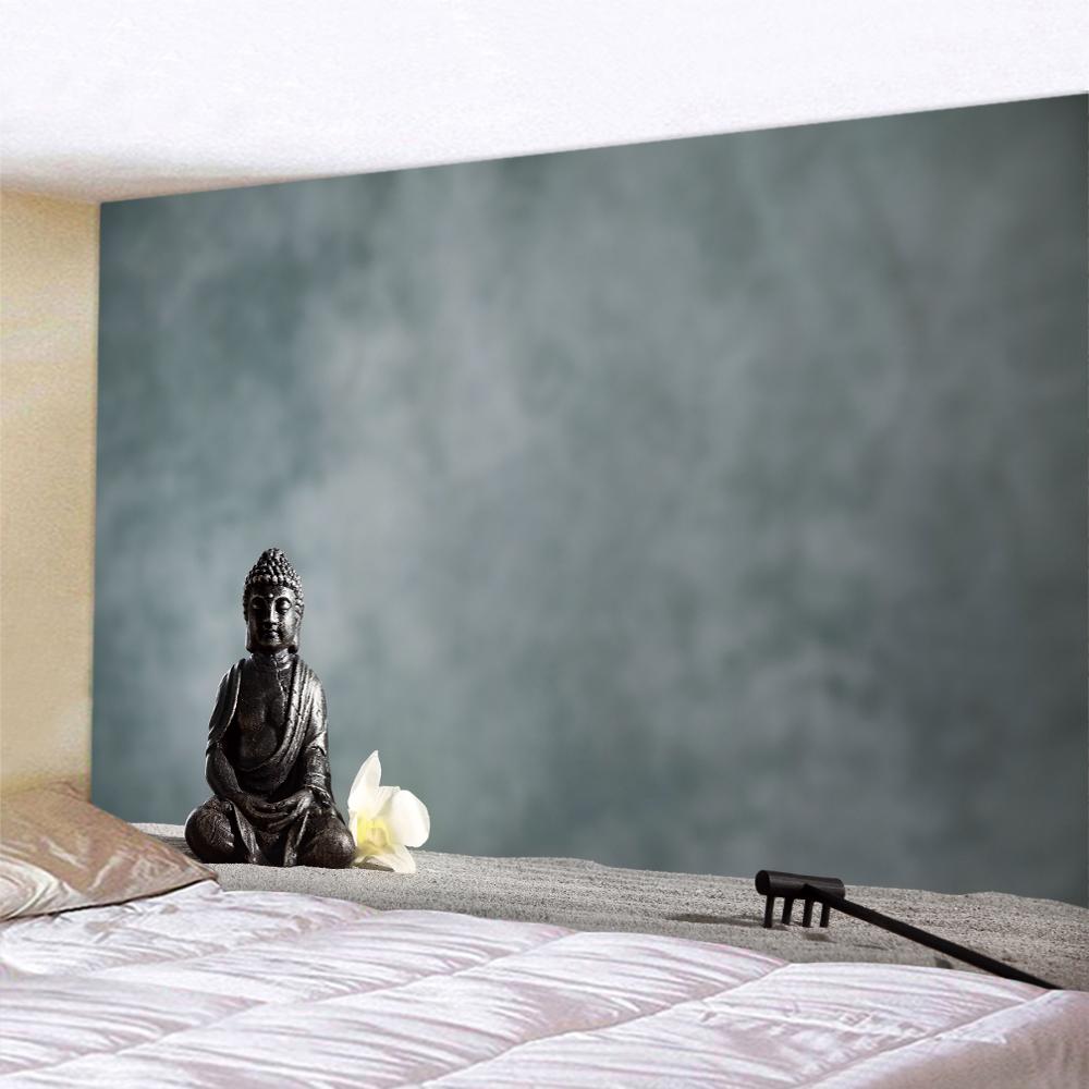 Buddha Meditation Home Decoration Tapestry Mandala Bohemian Decoration Psychedelic Scene Wall Mount Tarot Yoga Mat
