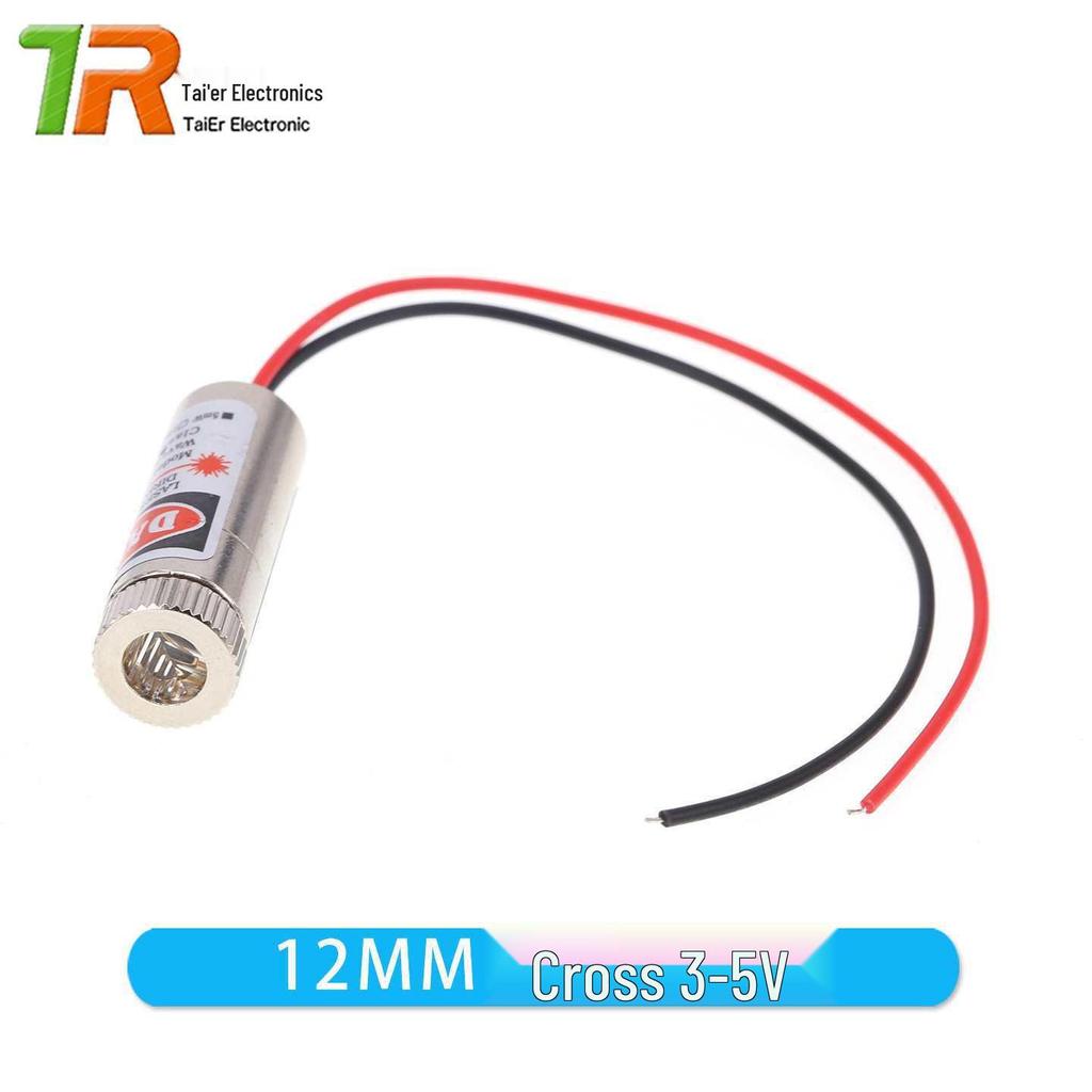 3V-5V 5mW Red Dot & Line Laser Diode, Copper Semiconductor, 6-12MM Diameter