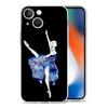Simple Swan Dance Ballet Luxury Phone Case For iPhone 15 16 14 13 12 11 Pro Max XS X XR SE 7 8 Plus TPU Clear Lens Protect Cover