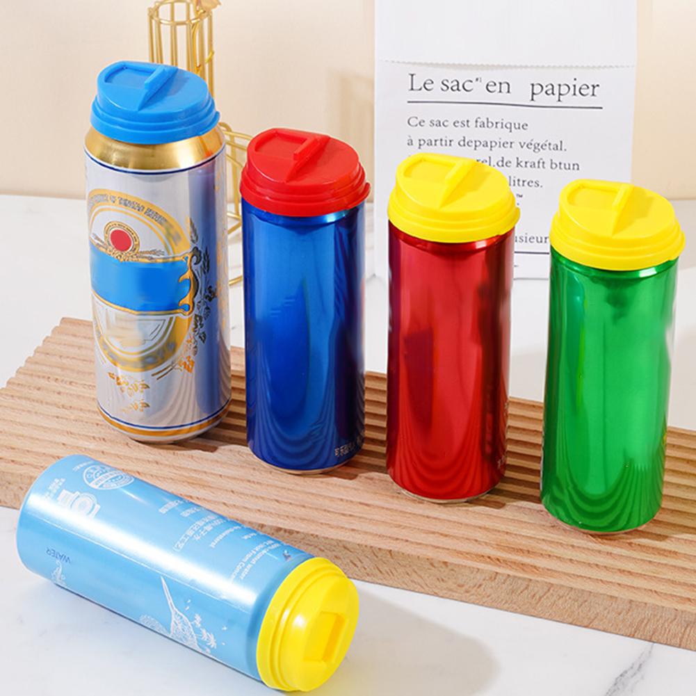 Multifunctional Sodas Can Lids Reusable Leakproof Fresh-Keeping Drinks Beer Soda Can Covers For Home Kitchen Soda Beer Juices